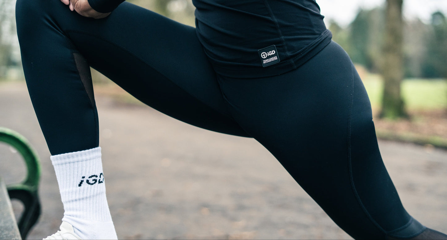 compression shorts and leggings