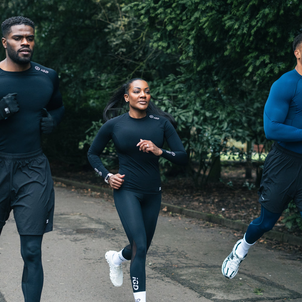 compression sportswear for running
