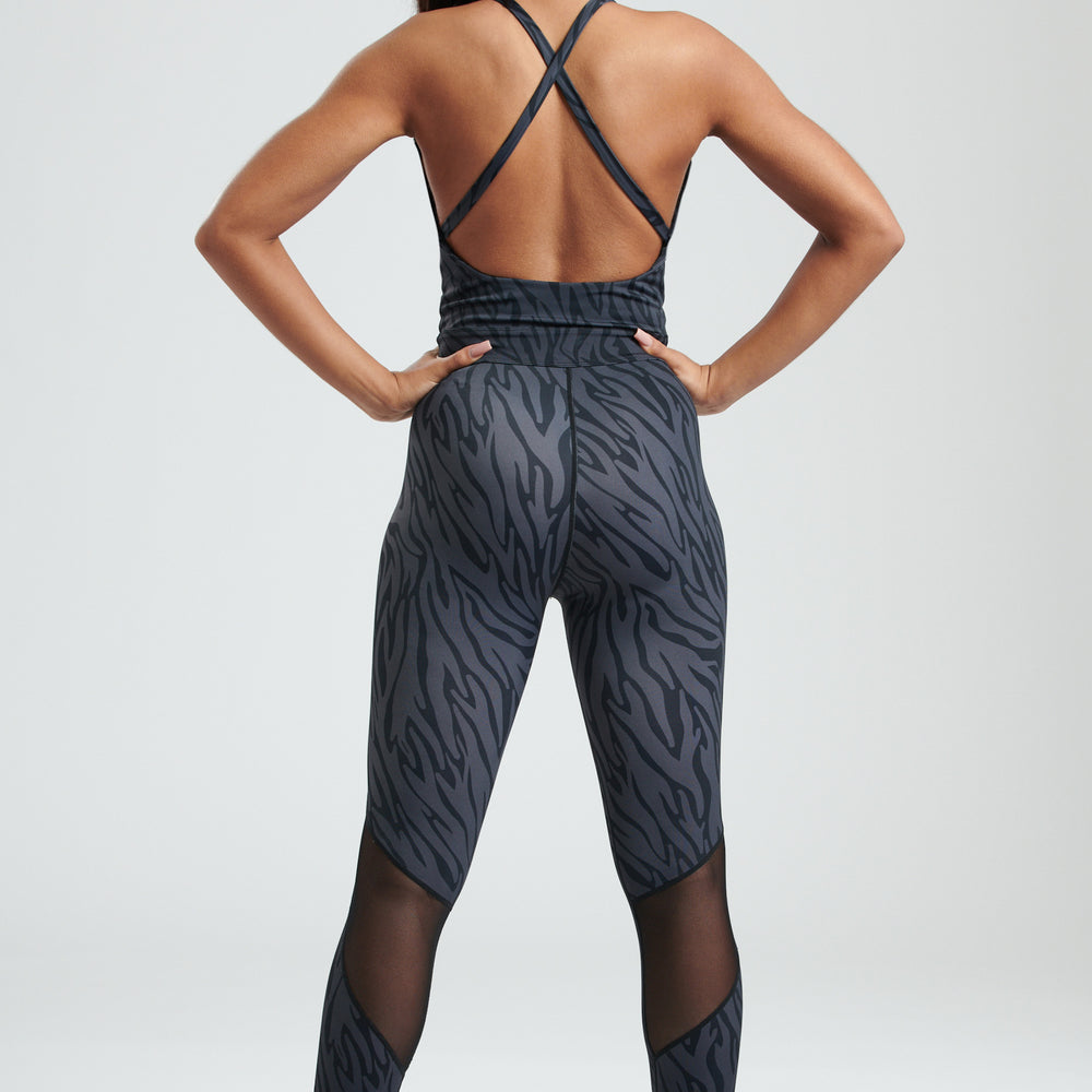 
                  
                    Tiger Print Compression Catsuit
                  
                