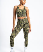 Leopard Vented Leggings