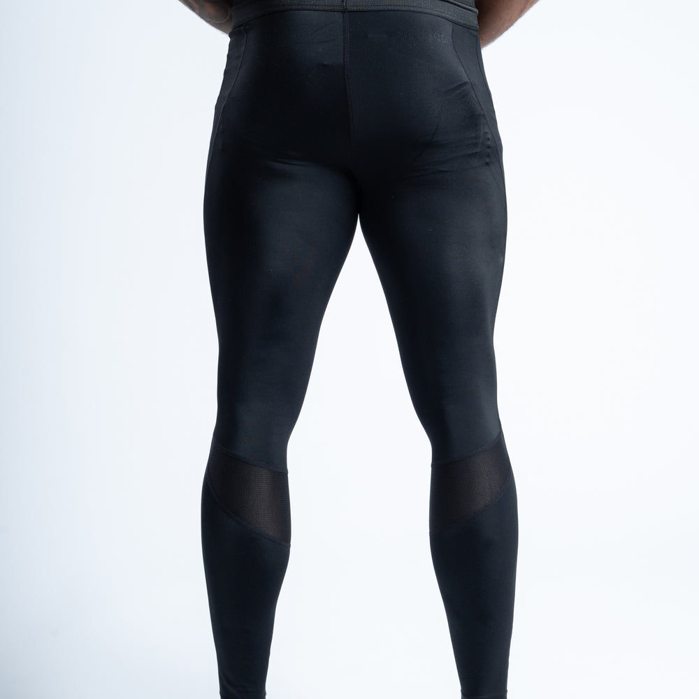 
                  
                    Base layer Compression Leggings V2 Black Back Shot
                  
                