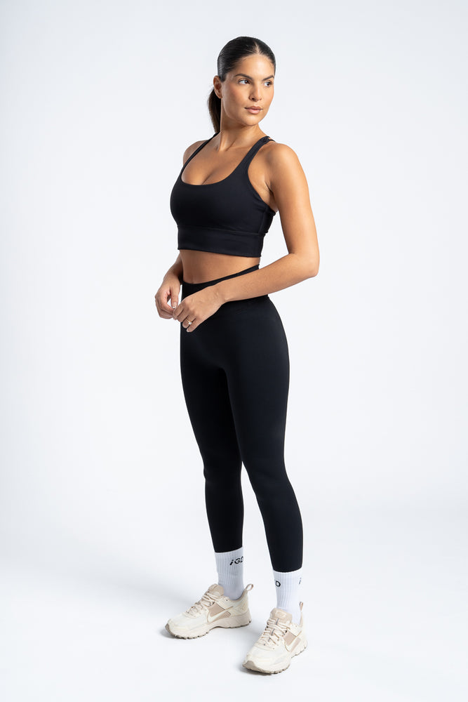 
                  
                    Black Seamless Legging
                  
                