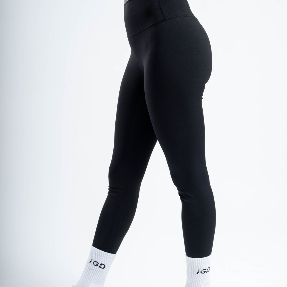 
                  
                    Black Seamless Sculpt Leggings Side
                  
                