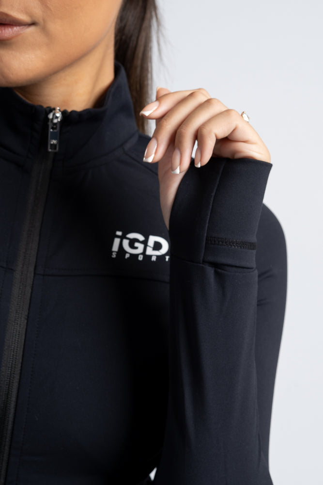 
                  
                    Compression Jacket with Thumbholes
                  
                