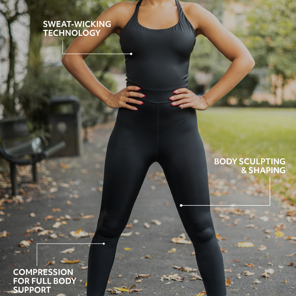 Now Compression Compression Catsuit Black – IGD Sport