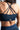 Navy Leopard Active Bra Back Focus