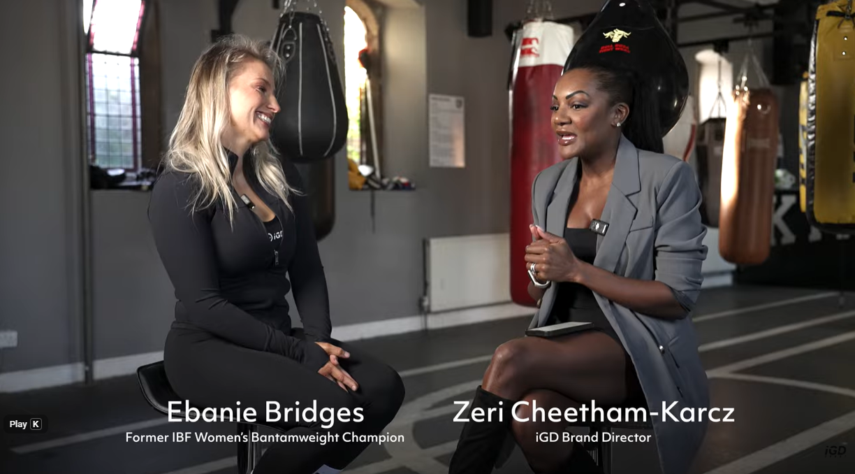 Ebanie Bridges x IGD Sport