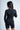 Womens Base Layer Compression Top Black Back