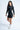 Womens Base Layer Compression Top Black Full Body Side