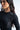 Womens Base Layer Compression Top Black Logo Detail