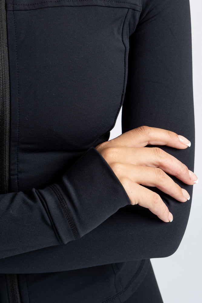 
                  
                    Zipped Compression Jacket Details
                  
                