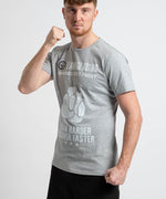 Men's Boxing T-Shirt | Athletic Fit | Grey