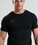 Men's Athletic Fit T-Shirt | Black | Overlay T-Shirt