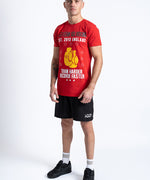 Men's Boxing T-Shirt | Athletic Fit | Red